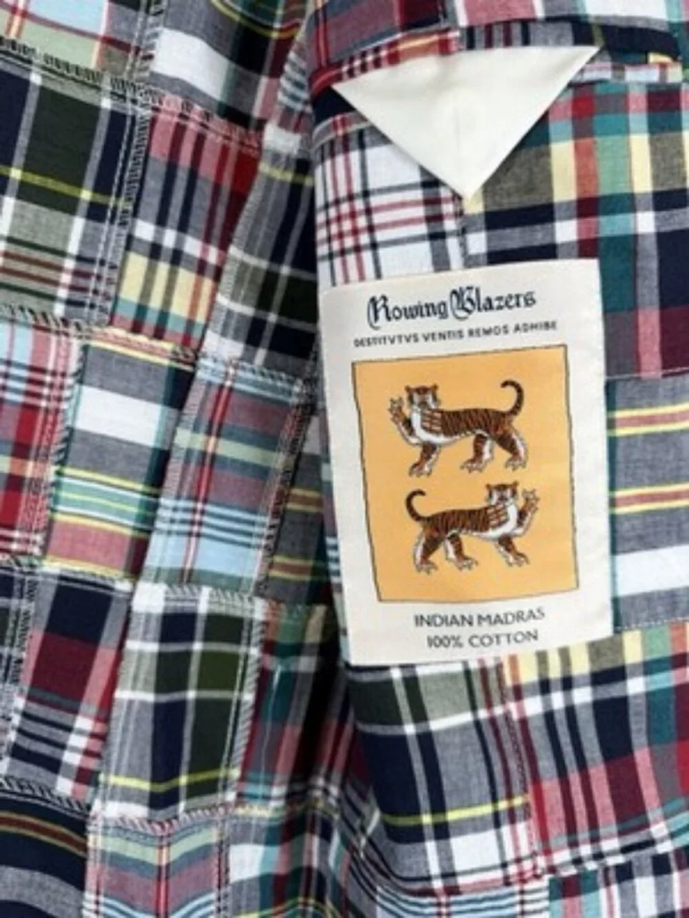 Rowing Blazers indian madras